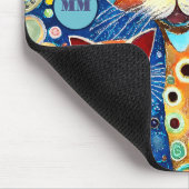 Cool Katzen Abstrakt Mousepad (Ecke)