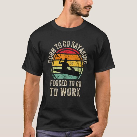 Cool Kayaking Boating Graphic Kayaking kayak Men W T-Shirt (Vorderseite)