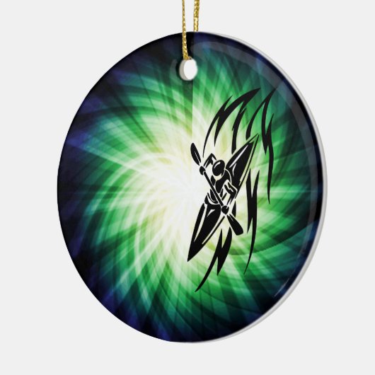 Cool Kayaking Keramikornament (Links)