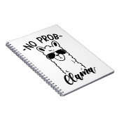 Cool kein Prob Lama Notizblock (Rechte Seite)