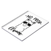 Cool kein Prob Lama Notizblock (Linke Seite)