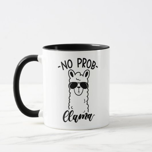 Cool kein Prob Lama Tasse (Links)