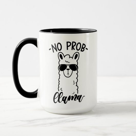 Cool kein Prob Lama Tasse (Links)