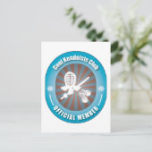 Cool Kendoists Club Postkarte (Stehend Vorderseite)