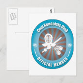 Cool Kendoists Club Postkarte (Vorne/Hinten)