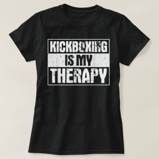 Cool Kickboxing For Men Women Kickboxer Workout Ex T-Shirt (Design vorne)