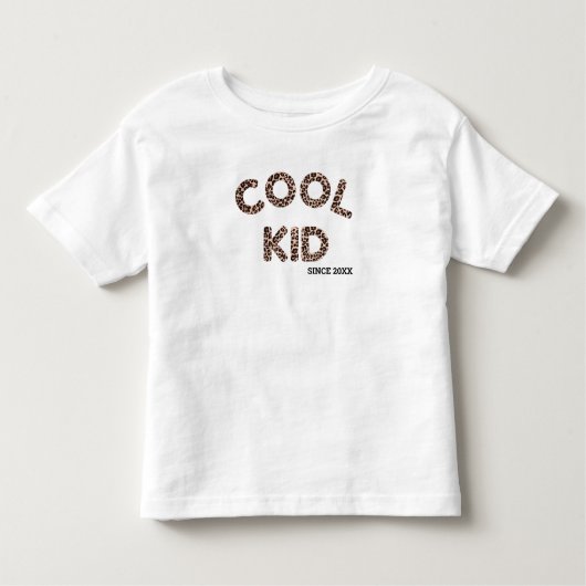 Cool Kid Personalisiert T - Shirt (Vorderseite)