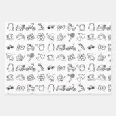 Cool Kids Colour Book Birthday Party Paper Geschenkpapier Set (Vorderseite)