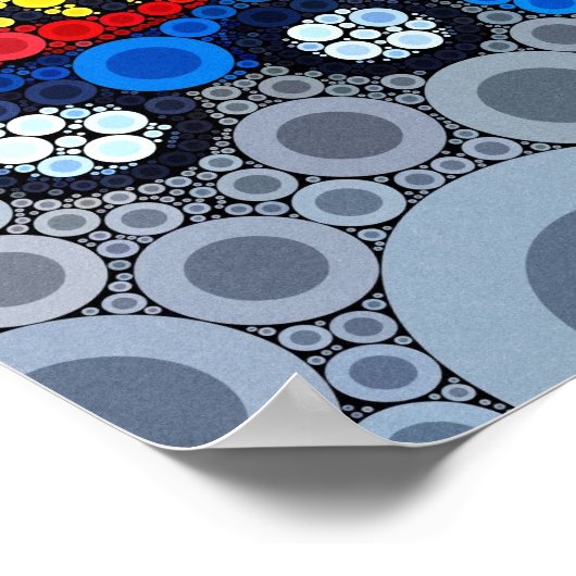 Cool Kids Construction Truck Bagger Digger Poster (Ecke)