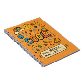 Cool-Kids-Notebook - Personalisierter Name und Not Notizblock (Rechte Seite)