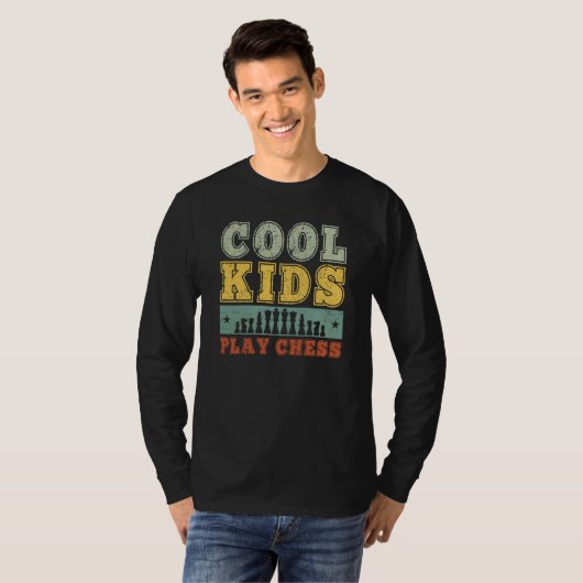 Cool Kids Play Chess Player For Chess Boys 2 T-Shirt (Vorne ganz)