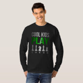Cool Kids Play Schach Gaming Shirt Funny Spaß Spie (Vorne ganz)