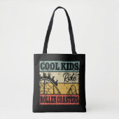 Cool Kids Ride Roller Coasters Funny Coaster Train Tasche (Vorderseite)