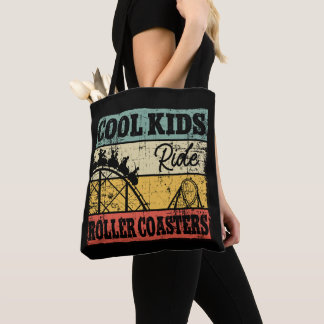 Cool Kids Ride Roller Coasters Funny Coaster Train Tasche