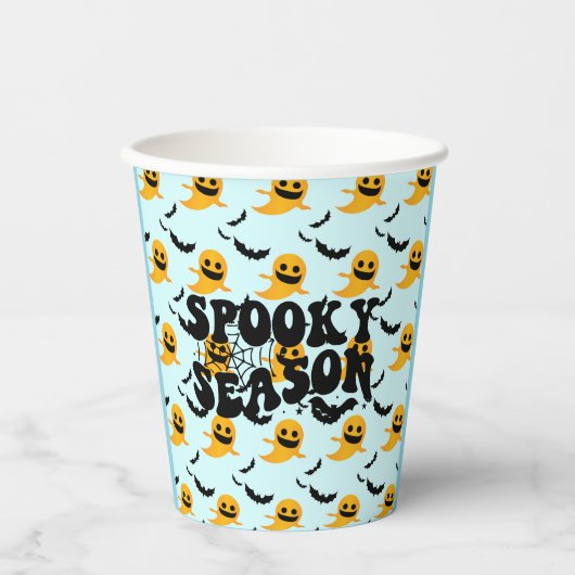 Cool Kids Spuk Ghosts Party Paper Teller Pappbecher (Vorderseite)