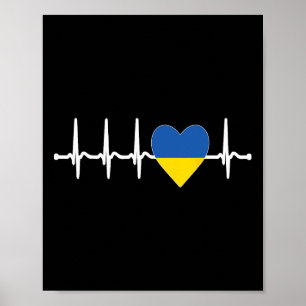 Cool Kiew Ukraine - Ukrainische Unterstützung Patr Poster