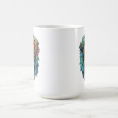 Cool King – Farbiger Löwe mit Sonnenbrille DesignM Kaffeetasse (Mittel)