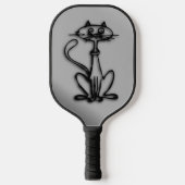 Cool Kitty Cat Pickleball Schläger (Vorderseite)