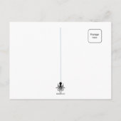 Cool Kitty Postkarte (Rückseite)