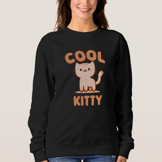 Cool Kitty Sweatshirt (Vorderseite)