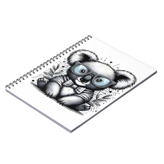 Cool Koala Notizblock (Linke Seite)