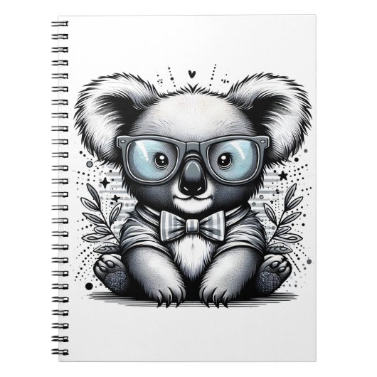 Cool Koala Notizblock (Vorderseite)