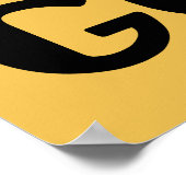 cool kommen Sie und holen Sie sich eine lustige De Poster (Ecke)