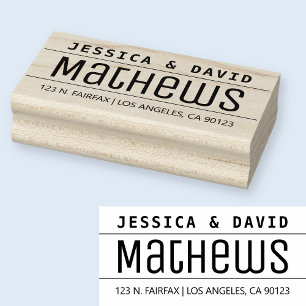 Cool kreativ Stilvoll Gummistempel