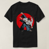 Cool Kung Fu Man Fighting Martial Arts Wushu Graph T-Shirt (Design vorne)