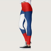 Cool Laos Flag Fashion Leggings (Links)