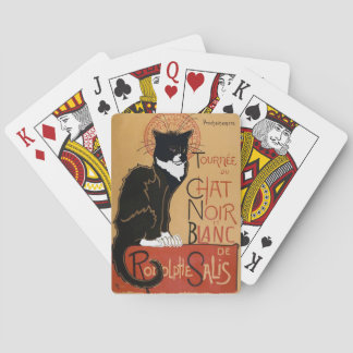 Cool Le Chat Noir et Blanc Spielkarten