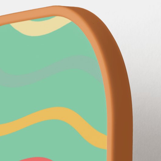 Cool Lemon Green Beruflich Pickleball Paddle (Linke Seite)