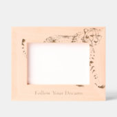 Cool Leopard Geätzte Rahmen (Vorderseite)