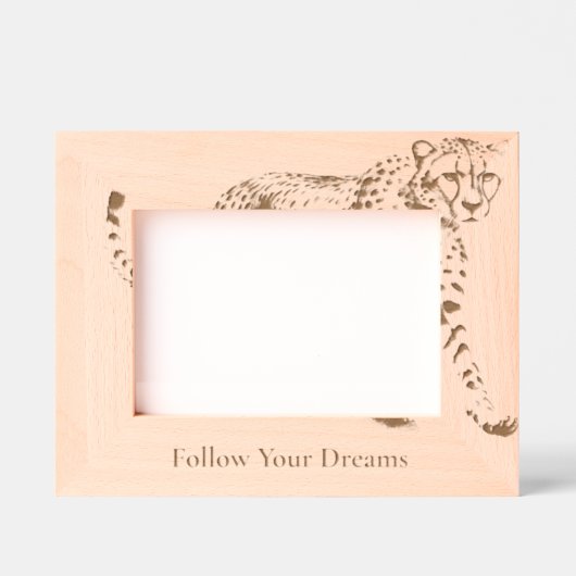 Cool Leopard Geätzte Rahmen (Vorderseite)