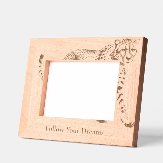 Cool Leopard Geätzte Rahmen (Links)