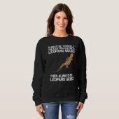 Cool Leopard Gecko für Männer Frauen Tiny Dinosaur Sweatshirt (Vorne ganz)