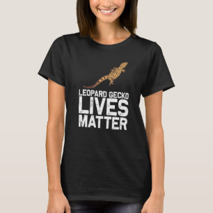 Cool Leopard Gecko für Männer Frauen Tiny Dinosaur T-Shirt