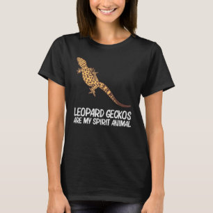 Cool Leopard Gecko für Männer Frauen Tiny Dinosaur T-Shirt