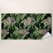 Cool Leopards Pattern Badetuch (Vorderseite)