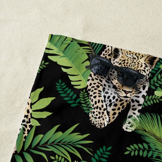 Cool Leopards Pattern Badetuch (Beispiel)