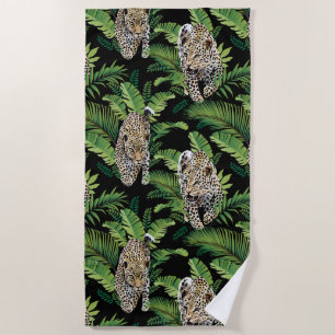 Cool Leopards Pattern Badetuch