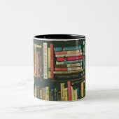Cool library lover gift zweifarbige tasse (Mittel)
