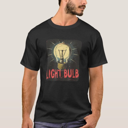 Cool light bulb Costume for Kids and Adults  T-Shirt (Vorderseite)