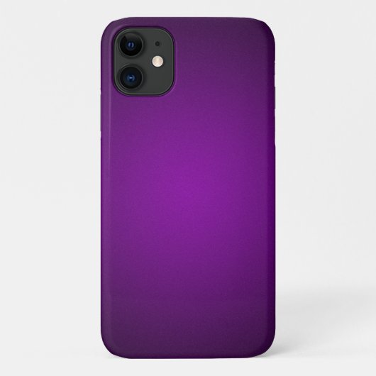 Cool Lila-Schwarz-Grainy Vignette Case-Mate iPhone Hülle (Rückseite)