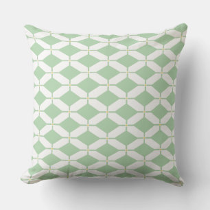 Cool Lime Green Diamond Kissen