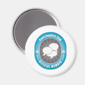 Cool Linguist Club Magnet (Vorderseite/Rückseite)