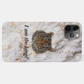 Cool Lion Marble Case-Mate iPhone Hülle (Rückseite (Horizontal))