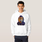 Cool Lion with Sunglasses Urban Streetwear Hoodie (Vorne ganz)