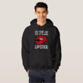 Cool Lipstick For Men Women Cosmetic Makeup Hoodie (Vorne ganz)