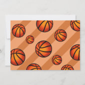 Cool Little Baller Basketball Foto 1. Geburtstag Einladung (Rückseite)